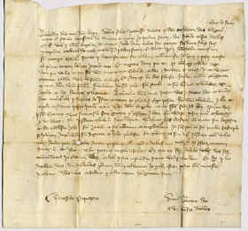 Francescas brev från 1373